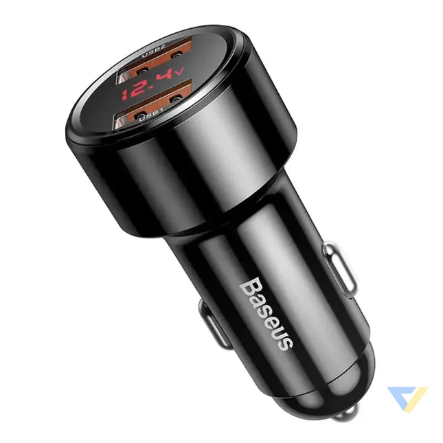 Ładowarka samochodowa Baseus Magic 2x USB QC 3.0 45W (czarna) Car chargers