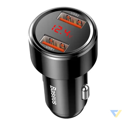 Ładowarka samochodowa Baseus Magic 2x USB QC 3.0 45W (czarna) Car chargers