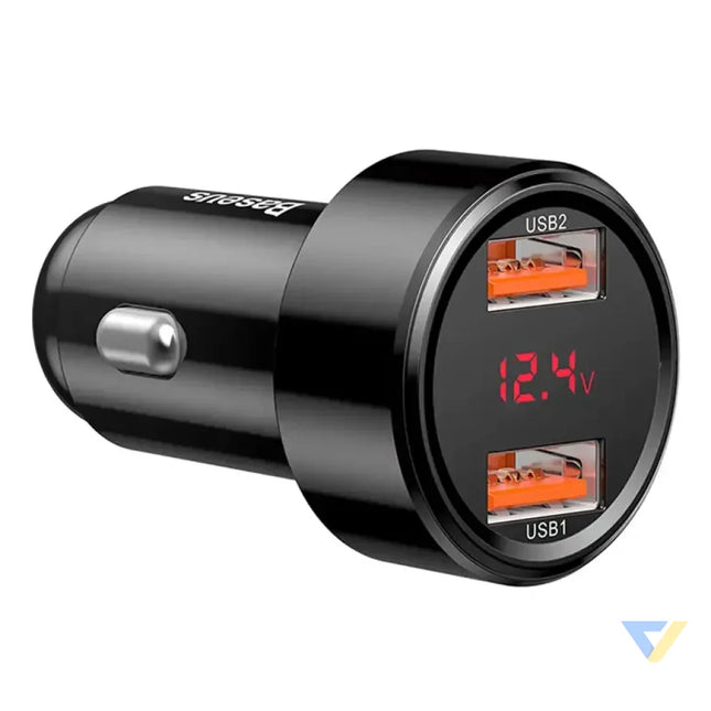 Ładowarka samochodowa Baseus Magic 2x USB QC 3.0 45W (czarna) Car chargers