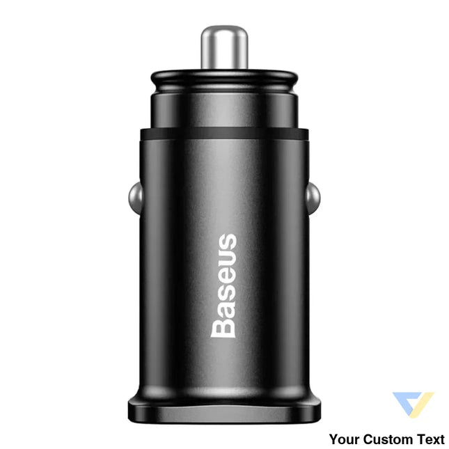 Ładowarka samochodowa Baseus Square 2xUSB QC3.0 5A 30W (czarna) Car chargers