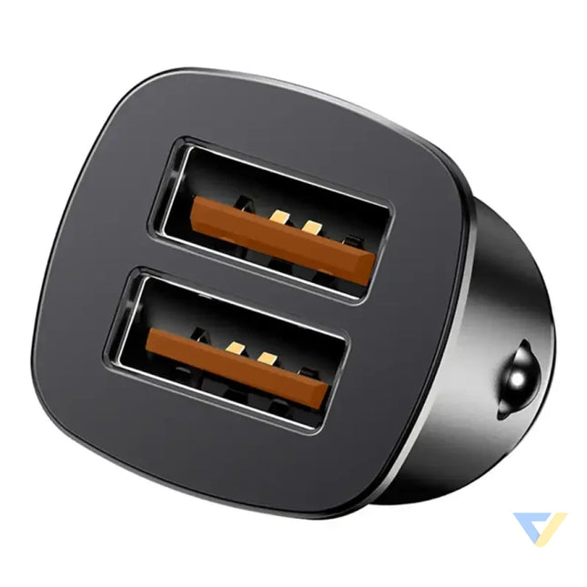 Ładowarka samochodowa Baseus Square 2xUSB QC3.0 5A 30W (czarna) Car chargers