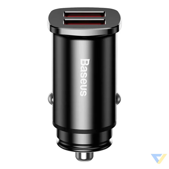 Ładowarka samochodowa Baseus Square 2xUSB QC3.0 5A 30W (czarna) Car chargers