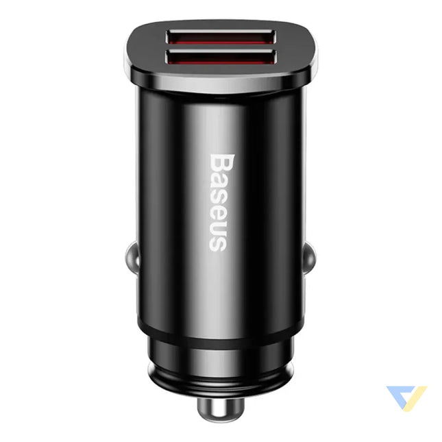 Ładowarka samochodowa Baseus Square 2xUSB QC3.0 5A 30W (czarna) Car chargers