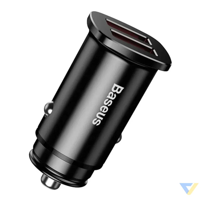 Ładowarka samochodowa Baseus Square 2xUSB QC3.0 5A 30W (czarna) Car chargers