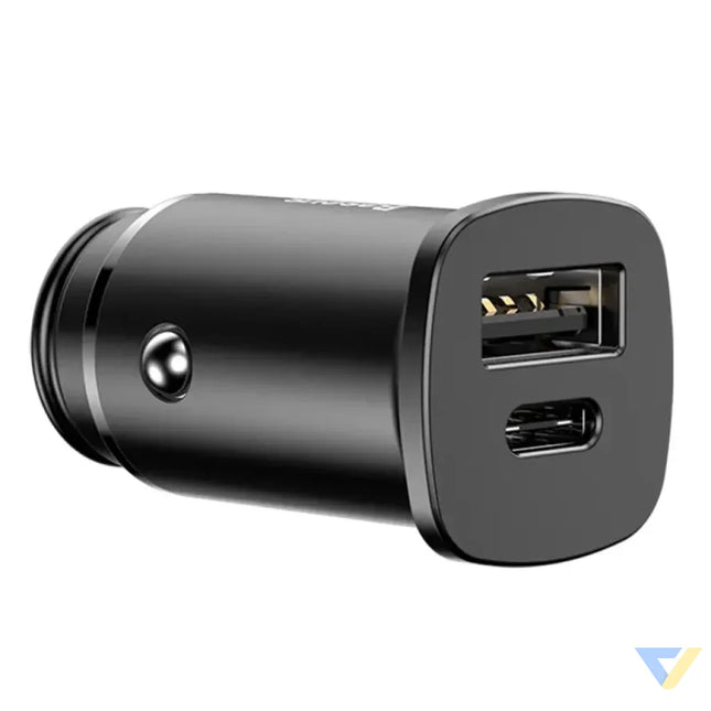 Ładowarka samochodowa Baseus Square PPS QC4.0 / PD3.0 5A 30W (czarna) Car chargers