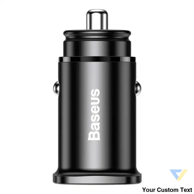 Ładowarka samochodowa Baseus Square PPS QC4.0 / PD3.0 5A 30W (czarna) Car chargers
