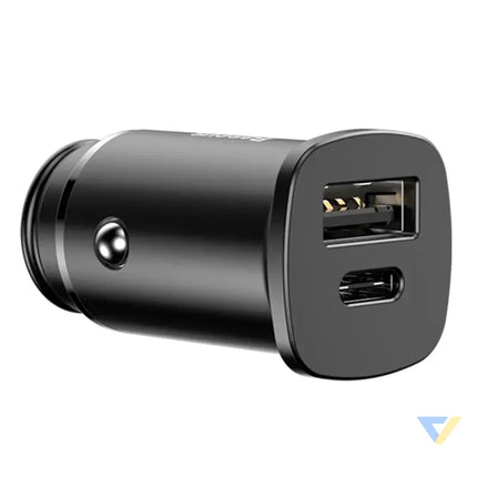 Ładowarka samochodowa Baseus Square PPS QC4.0 / PD3.0 5A 30W (czarna) Car chargers