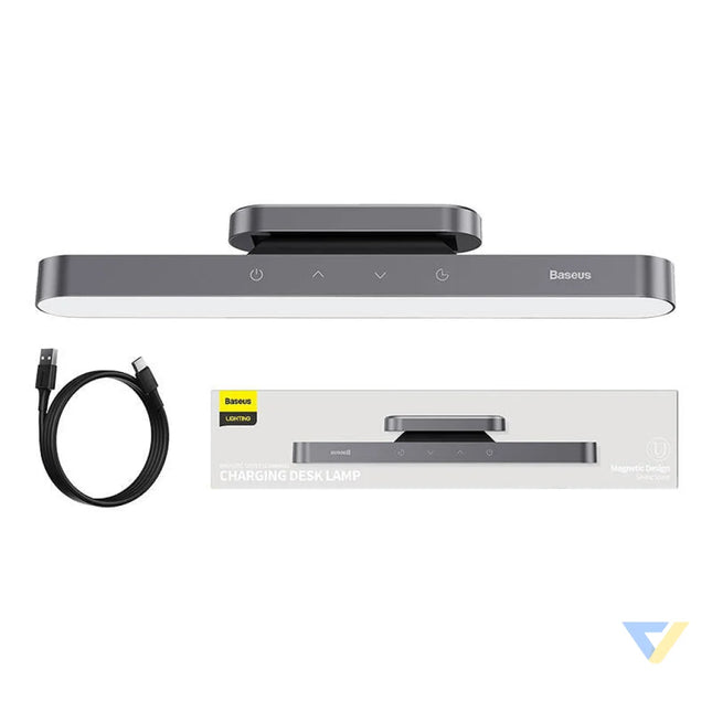 Lamp Baseus Magnetic Stepless with a touch panel (grey) Lighting