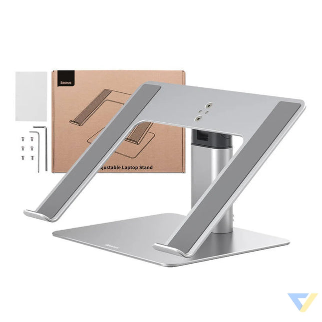 Laptop stand Baseus 11 17’’ adjustable (silver) Laptop stands