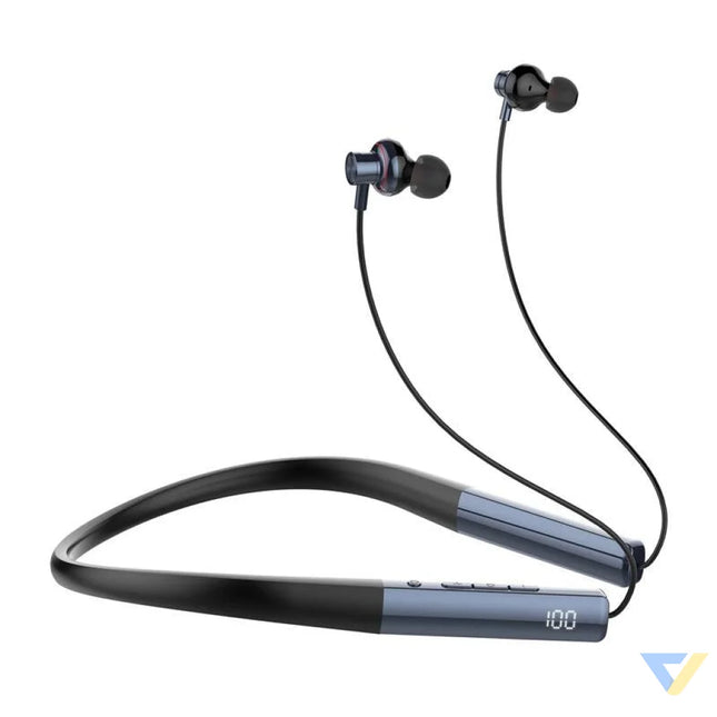 LDNIO N01 wireless neckband headphones (dark blue) Sports