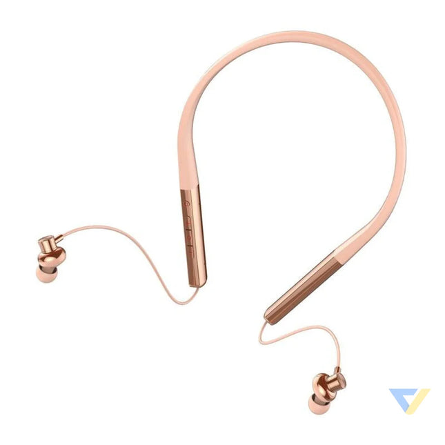LDNIO N01 wireless neckband headphones (rose gold) Sports