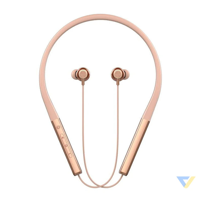 LDNIO N01 wireless neckband headphones (rose gold) Sports