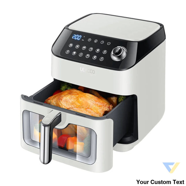 LEACCO 4.5L 1050W non fat fryer AF020 White Fryers