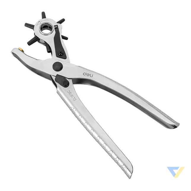 Leather Hole Punch 9’’ Deli Tools EDL1919C (silver) Pliers