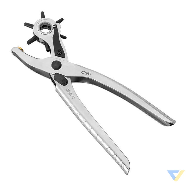 Leather Hole Punch 9’’ Deli Tools EDL1919C (silver) Pliers