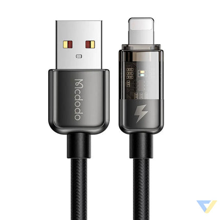 Lightning cable Mcdodo CA 3141 2W 1.8m (black) USB to Lightning