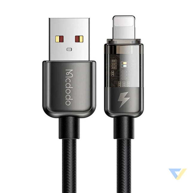 Lightning cable Mcdodo CA 3141 2W 1.8m (black) USB to Lightning