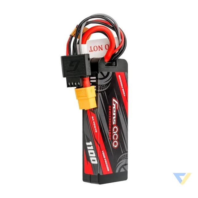Lipo Gens ace G Tech 1100mAh 11.1V 3S1P 60C GRP 76 Hardcase Battery with XT60 Plug Lithium and NiMH