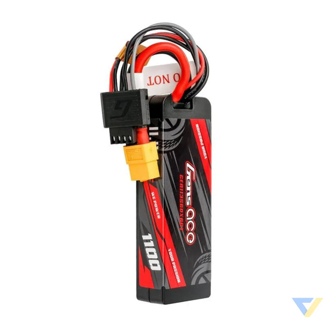 Lipo Gens ace G Tech 1100mAh 11.1V 3S1P 60C GRP 76 Hardcase Battery with XT60 Plug Lithium and NiMH
