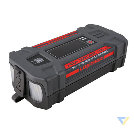 Lokithor J401 Jump Starter / Booster 2500A + Powerbank 20000mAh + Flashlight 4 in 1 Device Jump starters