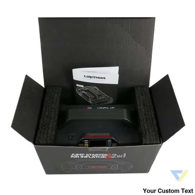 Lokithor JA301 Jump Starter / Booster 2000A + Powerbank 20000mAh + Compressor + Flashlight 4 in 1 Device Jump starters