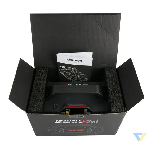 Lokithor JA301 Jump Starter / Booster 2000A + Powerbank 20000mAh + Compressor + Flashlight 4 in 1 Device Jump starters