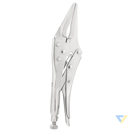 Long Nose Locking Pliers 9’’ Deli Tools EDL20015B (silver) Pliers