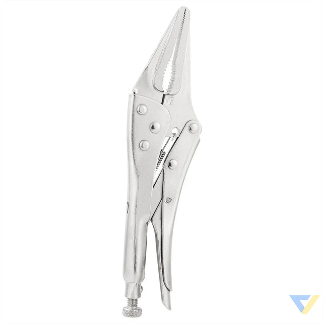 Long Nose Locking Pliers 9’’ Deli Tools EDL20015B (silver) Pliers