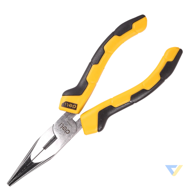 Long Nose Pliers 6’’ Deli Tools EDL2106 (yellow) Pliers