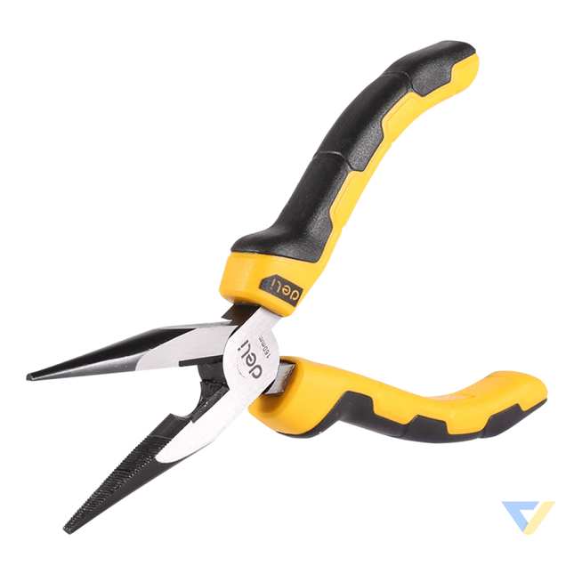 Long Nose Pliers 6’’ Deli Tools EDL2106 (yellow) Pliers