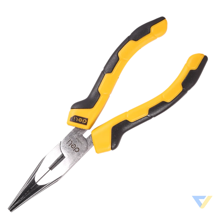 Long Nose Pliers 6’’ Deli Tools EDL2106 (yellow) Pliers
