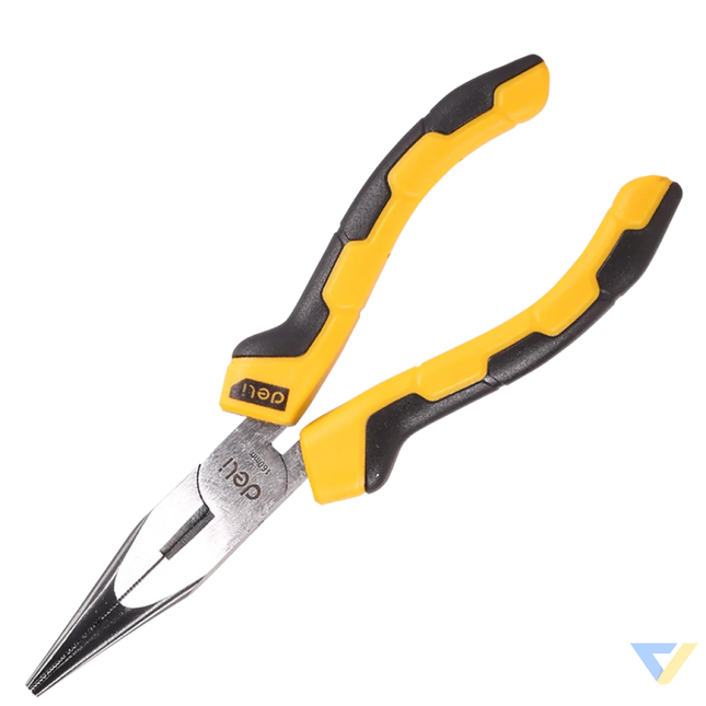 Long Nose Pliers 6’’ Deli Tools EDL2106 (yellow) Pliers