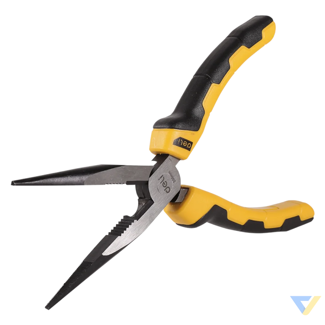 Long Nose Pliers 8’’ Deli Tools EDL2108 (yellow) Pliers