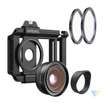 Macro lens 10 20x for smartphone / phone Apexel ZM 100 F1.05 Phone lenses