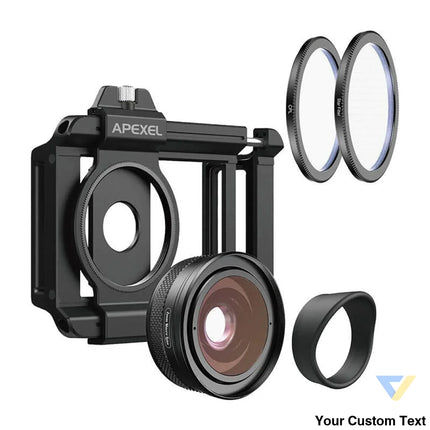 Macro lens 10 20x for smartphone / phone Apexel ZM 100 F1.05 Phone lenses