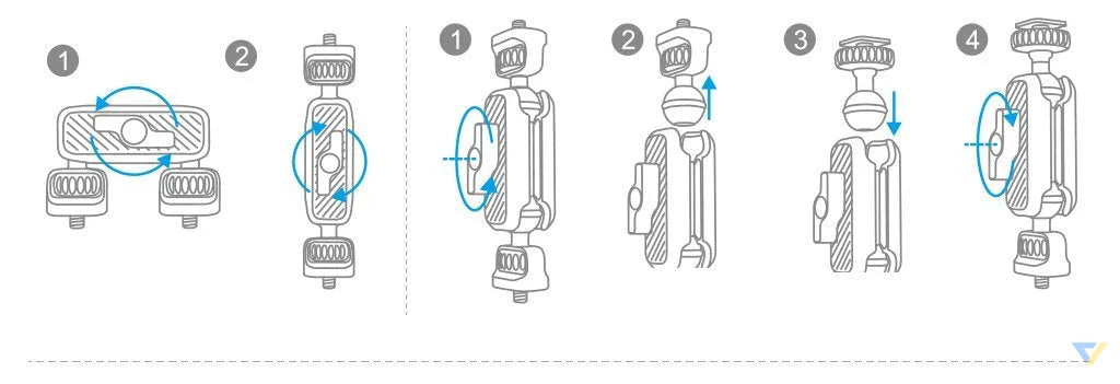Magic Arm PGYTECH for cameras / gimbals (P CG 009) Straps mounts and holders