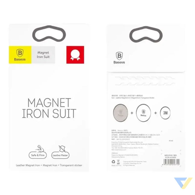 Magnet phone holder Baseus Iron Suit kit black Phone holders
