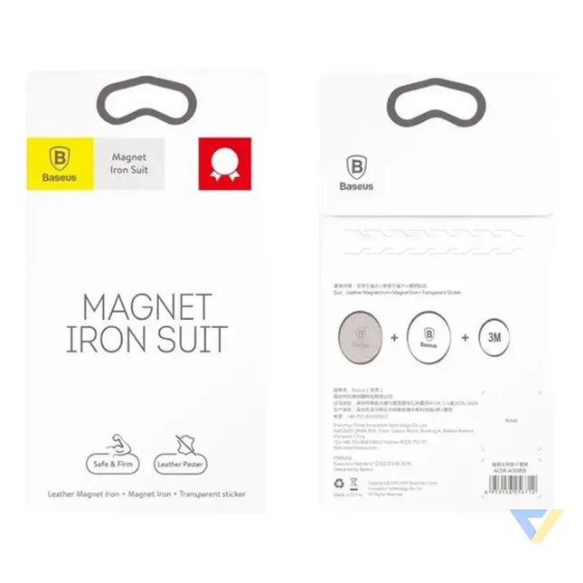 Magnet phone holder Baseus Iron Suit kit black Phone holders
