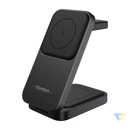 Magnetic 3 in 1 charger Choetech T611 F 15W for iPhone 12/13/14/15 series Wireless chargers
