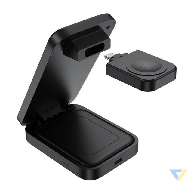 Magnetic 3 in 1 charger Choetech T611 F 15W for iPhone 12/13/14/15 series Wireless chargers