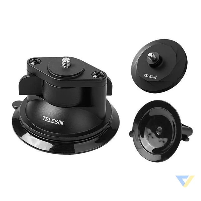 Magnetic Base and Suction Cup Base Set TELESIN for Insta360 GO 3 For sports cameras