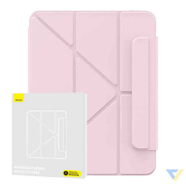 Magnetic Case Baseus Minimalist for Pad Air4/Air5 10.9″/Pad Pro 11″ (baby pink) Protective cases for tablets