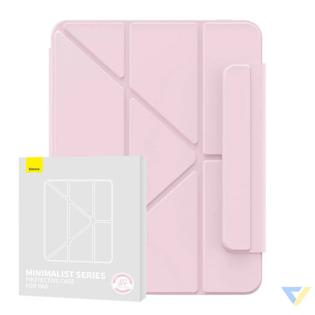 Magnetic Case Baseus Minimalist for Pad Pro 11″ (2018/2020/2021/2022) (baby pink) Protective cases for tablets