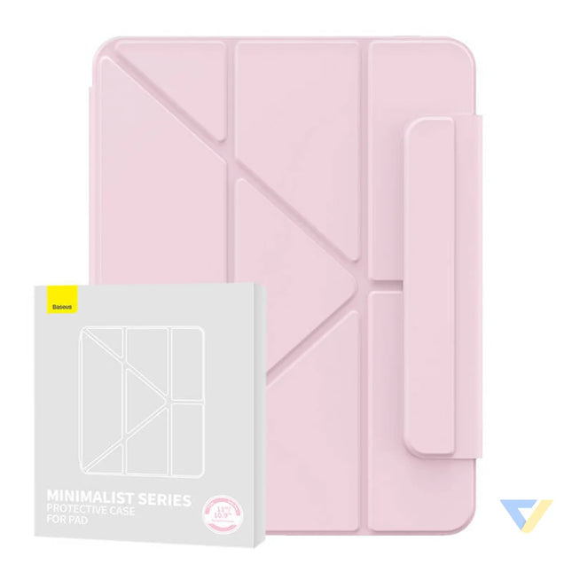 Magnetic Case Baseus Minimalist for Pad Pro 11″ (2018/2020/2021/2022) (baby pink) Protective cases for tablets