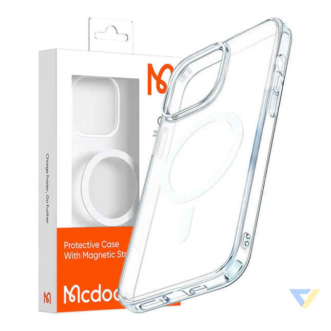 Magnetic case McDodo Crystal for iPhone 14 Pro Max (clear) Protective cases for smartphones