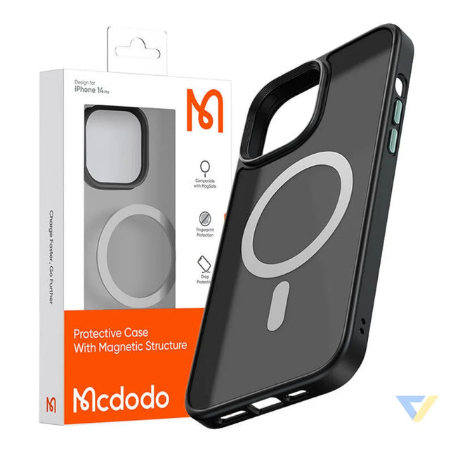 Magnetic case McDodo for iPhone 14 plus (black) Protective cases for smartphones