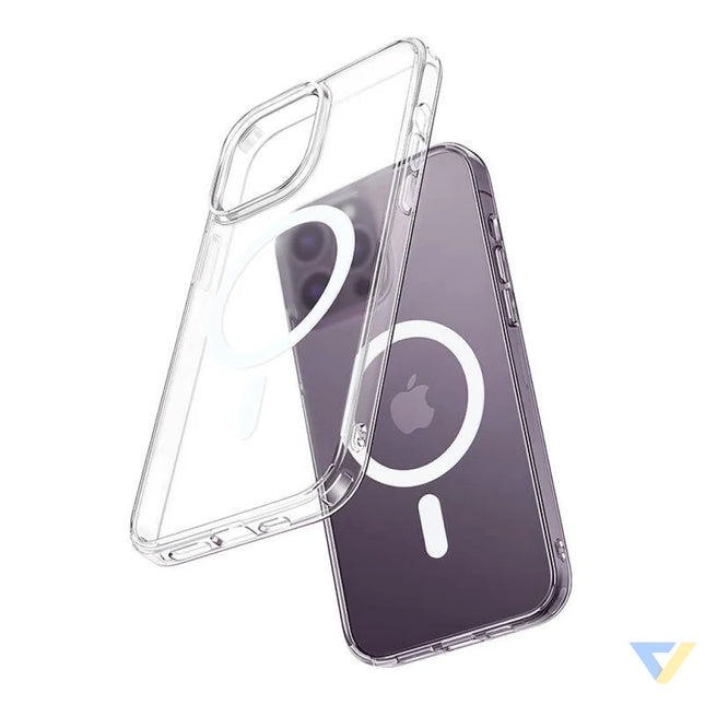 Magnetic case McDodo for iPhone 15 (clear) Protective cases for smartphones