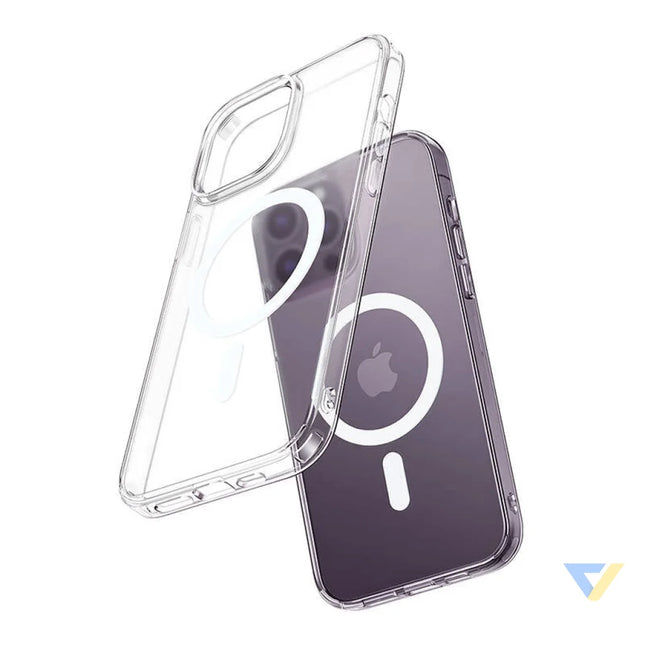Magnetic case McDodo for iPhone 15 Pro (clear) Protective cases for smartphones