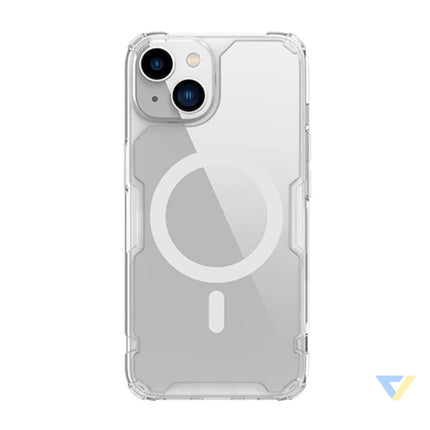 Magnetic Case Nillkin Nature TPU Pro for Apple iPhone 13/14 (White) Protective cases for smartphones