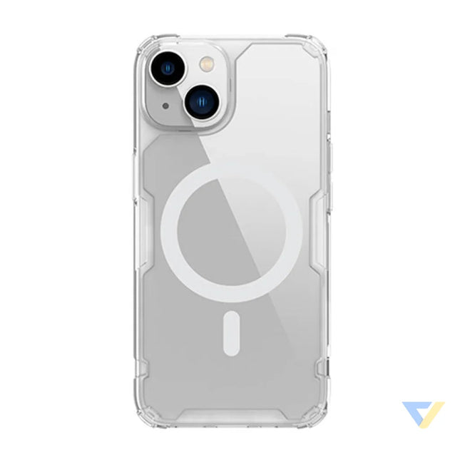 Magnetic Case Nillkin Nature TPU Pro for Apple iPhone 13/14 (White) Protective cases for smartphones